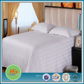 Hotel 130gsm Microfiber White and Beige Color bed Sheet